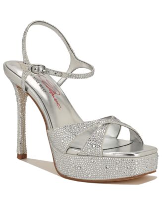 Nine West x Marilyn Monroe Women's Talent Rhinestone Stiletto