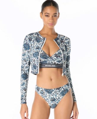 Women's Long-Sleeve Cropped Rashguard