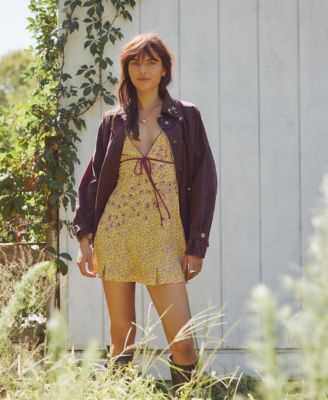 Women's Backroads Floral Print V-Neck Mini Dress