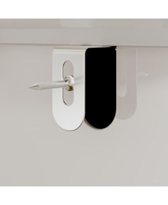 63" High Gloss 9 Drawer Dresser,Modern Bedroom Chest