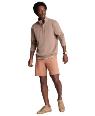 Men's Stand Collar Quarter Zip Sweater