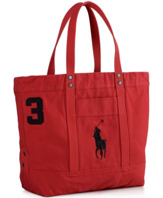 canvas big pony tote