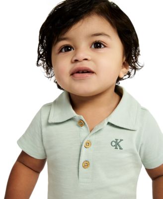 Baby Boys' Polo Bodysuit & Shorts, 2-Piece Set