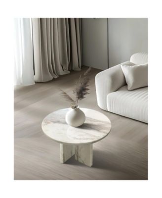   Marble Coffee Table - Small 17.7 Inch