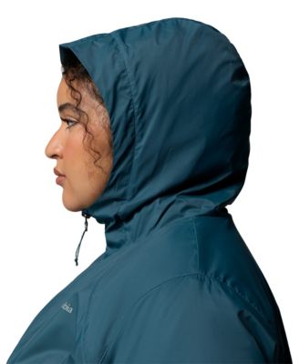 Plus Size Hooded Jacket