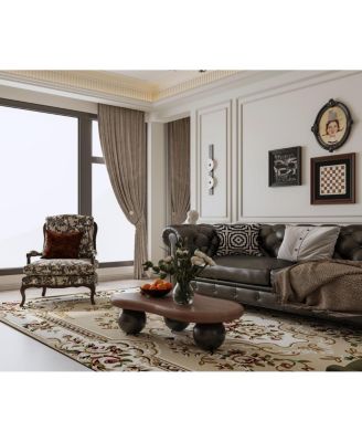  40" Cloud Coffee Table with 3 Ball Legs