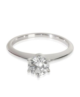 0.91 ct Round Brilliant Diamond Engagement Ring