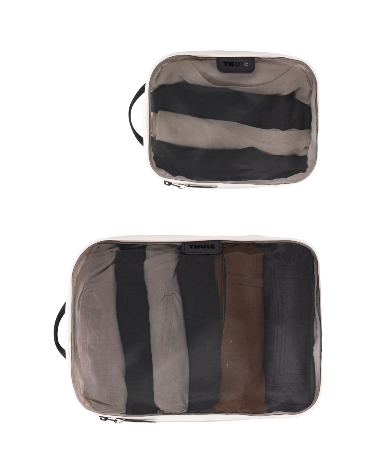 Thule Compression Packing Cube Set, 2-pack In White