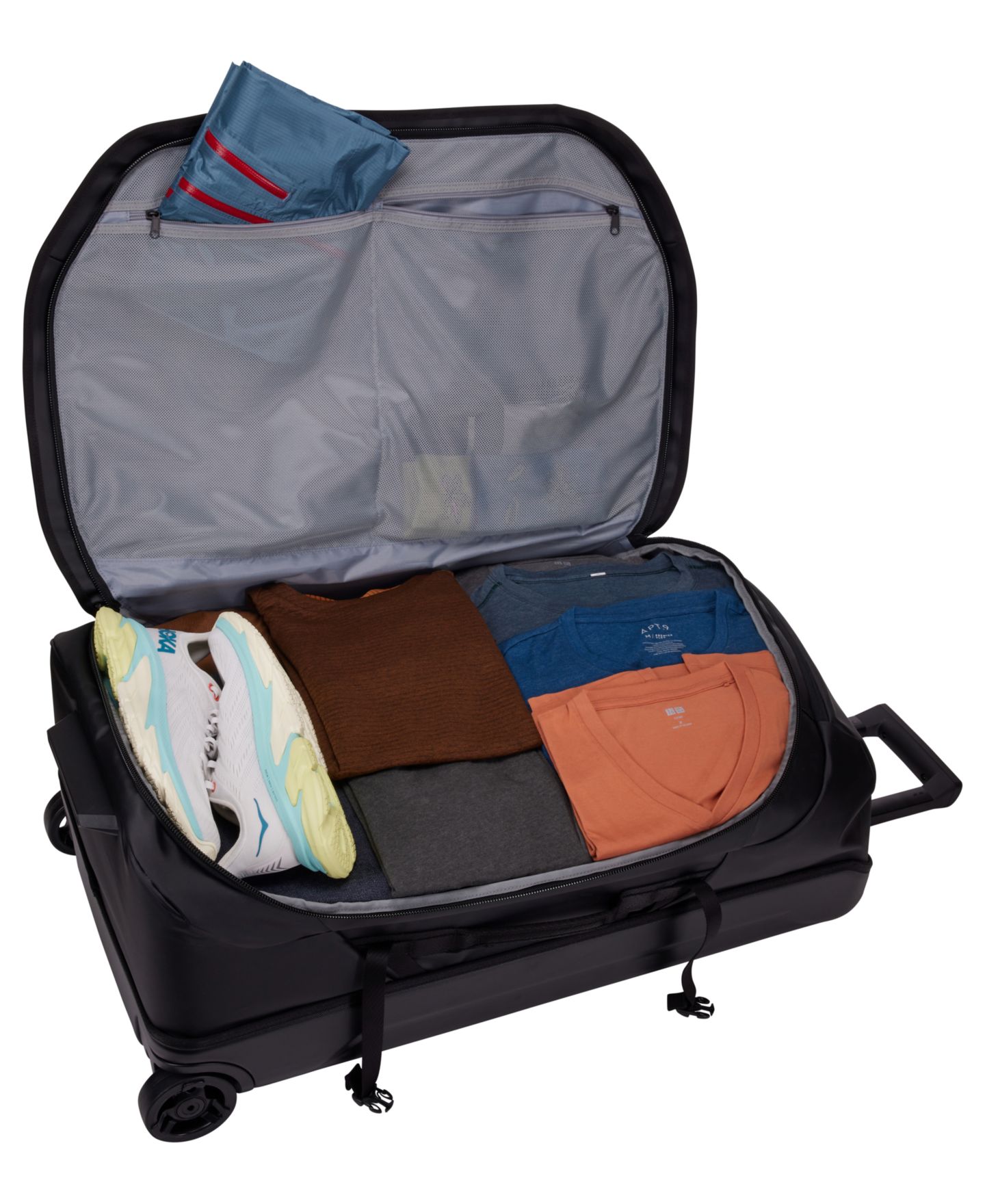 Сумка Thule Chasm Large Wheeled Duffel, цвет: Чёрный — фото 7