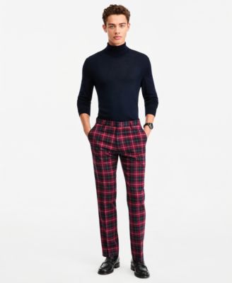 Men's Modern-Fit Pattern Pants
