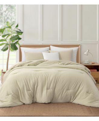 Anaya Solid 3-Pc. Comforter Set, Full