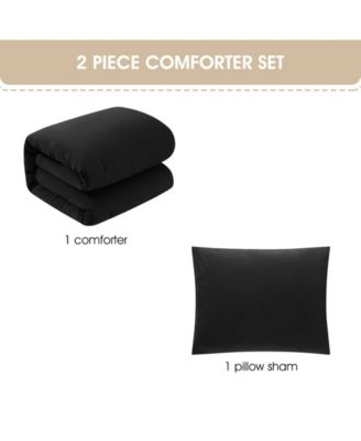 Anaya Solid 3-Pc. Comforter Set, Queen