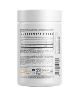 Liposomal Tripeptide GPH+ - Verisol Collagen Peptides, Hyaluronic Acid - Skin Support - 120 Capsules