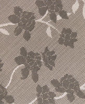 Men's Tonal Floral Slim Tie