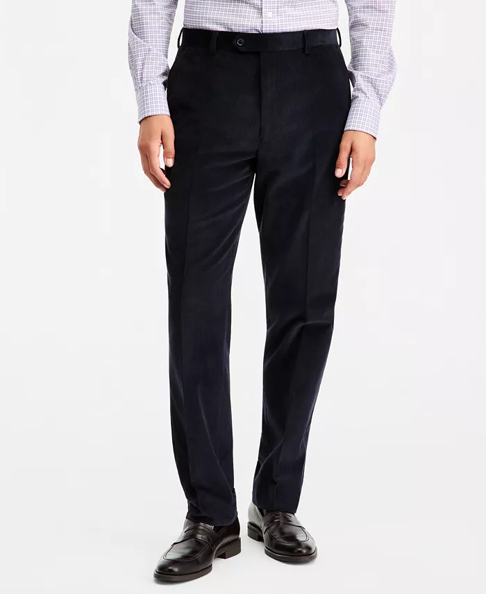 Men's Modern-Fit Solid Corduroy Pants - thumbnail 7