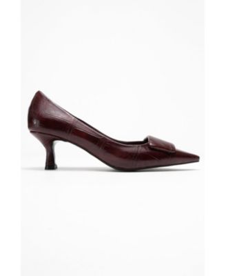 Women's Marcia Buckle Pointed Toe Pump