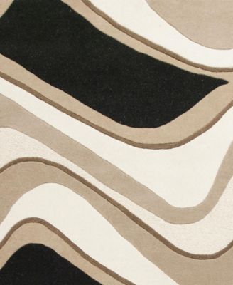 Eternity Waves 2'3" x 7'6" Runner Area Rug