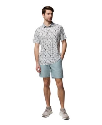 Men's Parsons Printed Short-Sleeve Polo Shirt