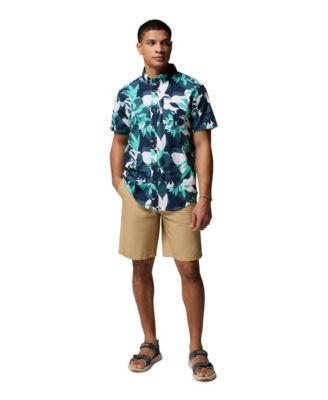 Men's Rapid Rivers Printed Short-Sleeve Shirt