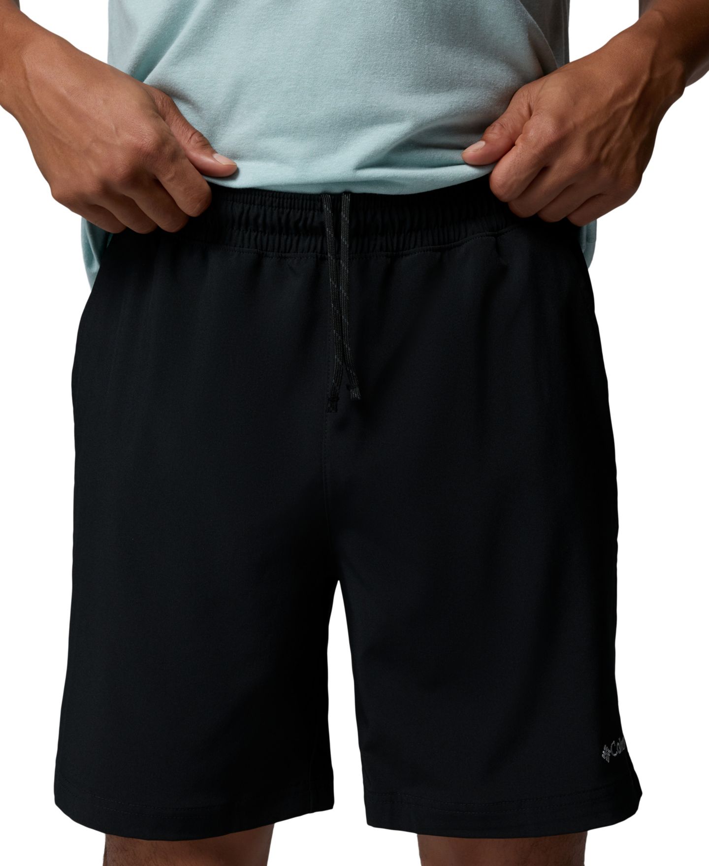 Мужские шорты Columbia Vital Valley Regular-Fit, цвет: Чёрный — фото 6