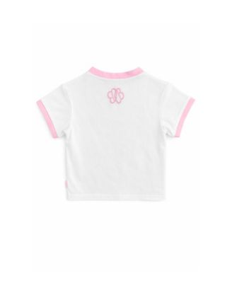 Baby Girls Seersucker Pocket T-Shirt