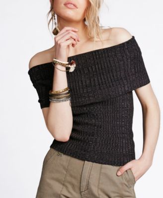 Free People - Carly Sleeveless Ribbed Cowl-Neck Sweater