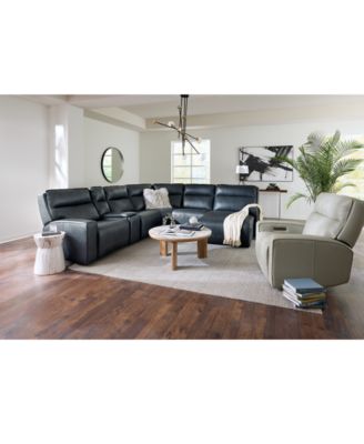 Zackary Leather Sectional Collection