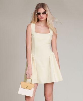 Women's Hip Flounce Mini Dress