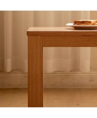 Streamdale Oak Wood for Dining Bench Table Bench for Living Room
