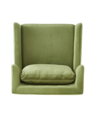 Modern Velvet Accent Armchair