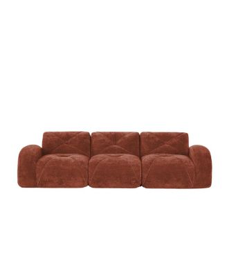 Streamdale Boneless Tufted Velvet Modular Sectional Sofa