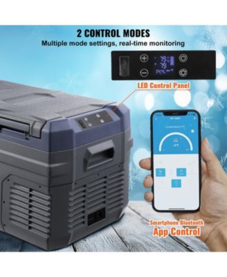 25 L 12 Volt Dual Zone Car Refrigerator with -4°F to 68°F Range