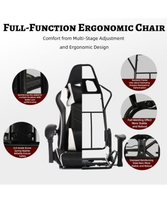 Homall Ergonomic Gaming Chair with Headrest and Lumbar Pillow