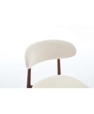  Dining Chairs Set of 2, Modern Fabric Upholstered Kitchen Chairs