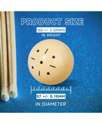 6 Training Cue Ball, AAA-Grade PRO Cup Billiard Cue Ball