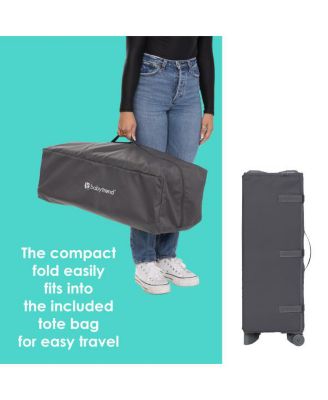 Kids Trend Comet Quick-Fold Playard with Hanging Bassinet