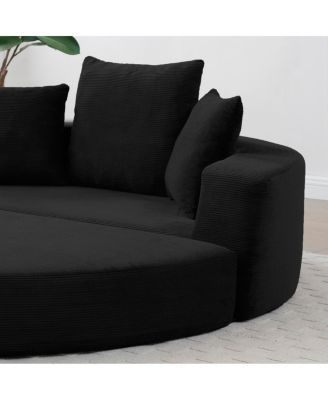 Convertible Sofa Couch Bed, Multi-functional, Adjustable Futon for Apartment