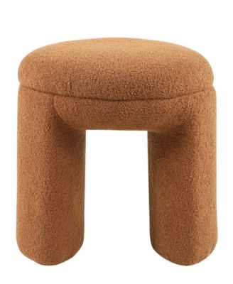 Emery 18" U-Shaped Upholstered Ottoman
