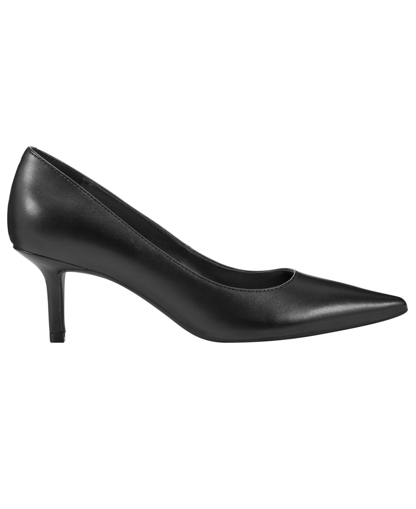 Женские туфли Marc Fisher Alola Kitten Heel Pumps, цвет: Чёрный — фото 2