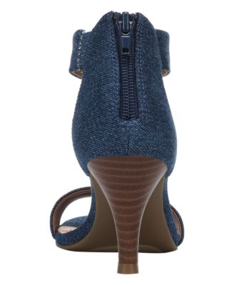 Women's Paycee Two-Piece Mid-Heel Dress Sandals