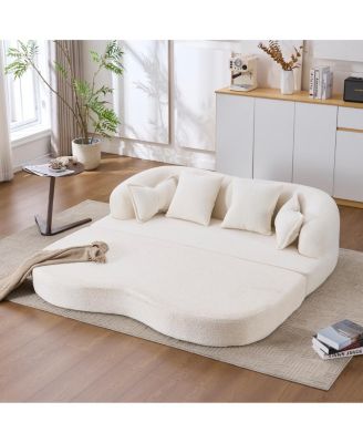 2-in-1 Foldable Sofa Bed, 70 Inch Convertible Sleeper
