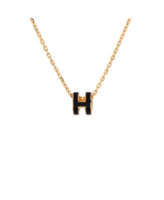 Pre-Owned HERMES Pop H Pendant Chain Necklace