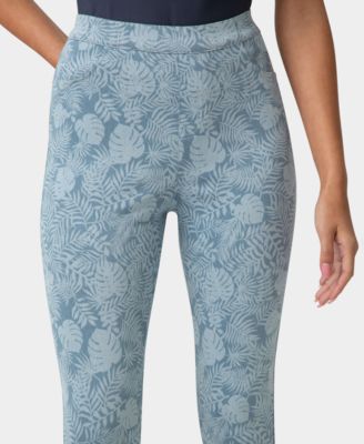 Women's Ultra Soft Denim High-Waist Capri Sleepwear Pant