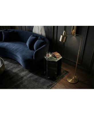  Luxury Marble Hexagonal Side Table