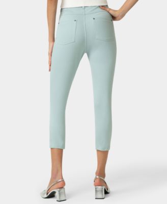 Women's High-Rise Ultra-Soft Denim Capri Leggings