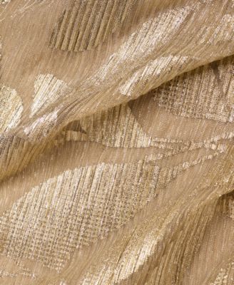 Women's Asymmetric Metallic Mermaid Gown