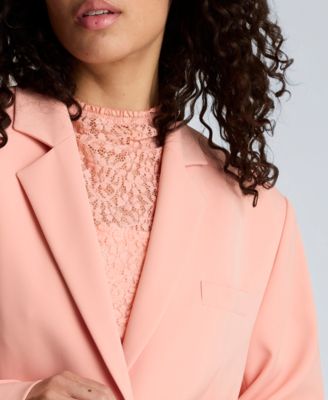 Women's Three-Button Boyfriend Blazer