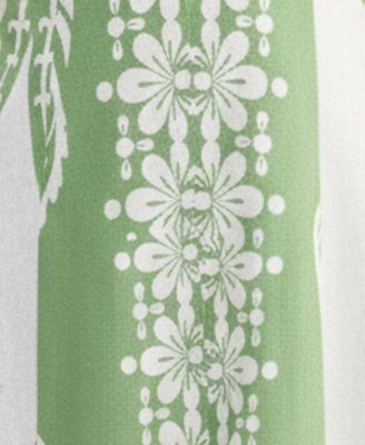 Juniors' O-Ring Printed Strappy Shift Dress