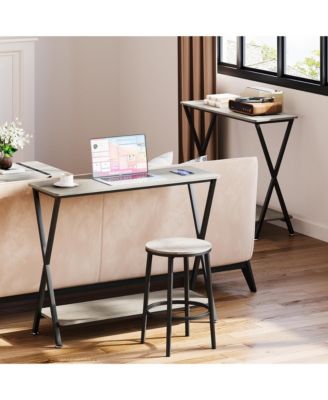 41.3" Narrow Industrial Console Table