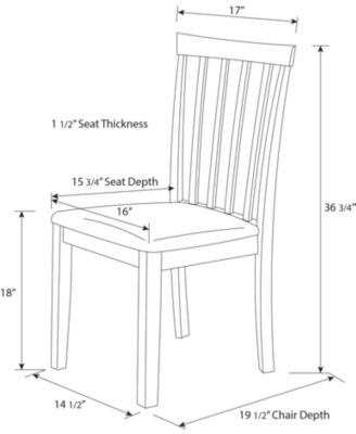Set of 4 Dining Chairs
